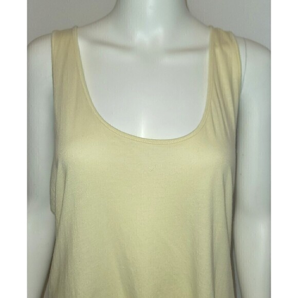 Charlotte Russe Yellow Racerback Tank with Ribbon - Size L - Picture 5 of 10